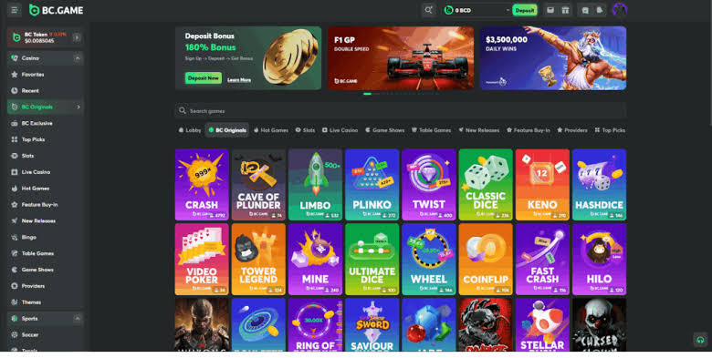 استكشف رمز ترويجي BC Game واكتشف مكافآتك!